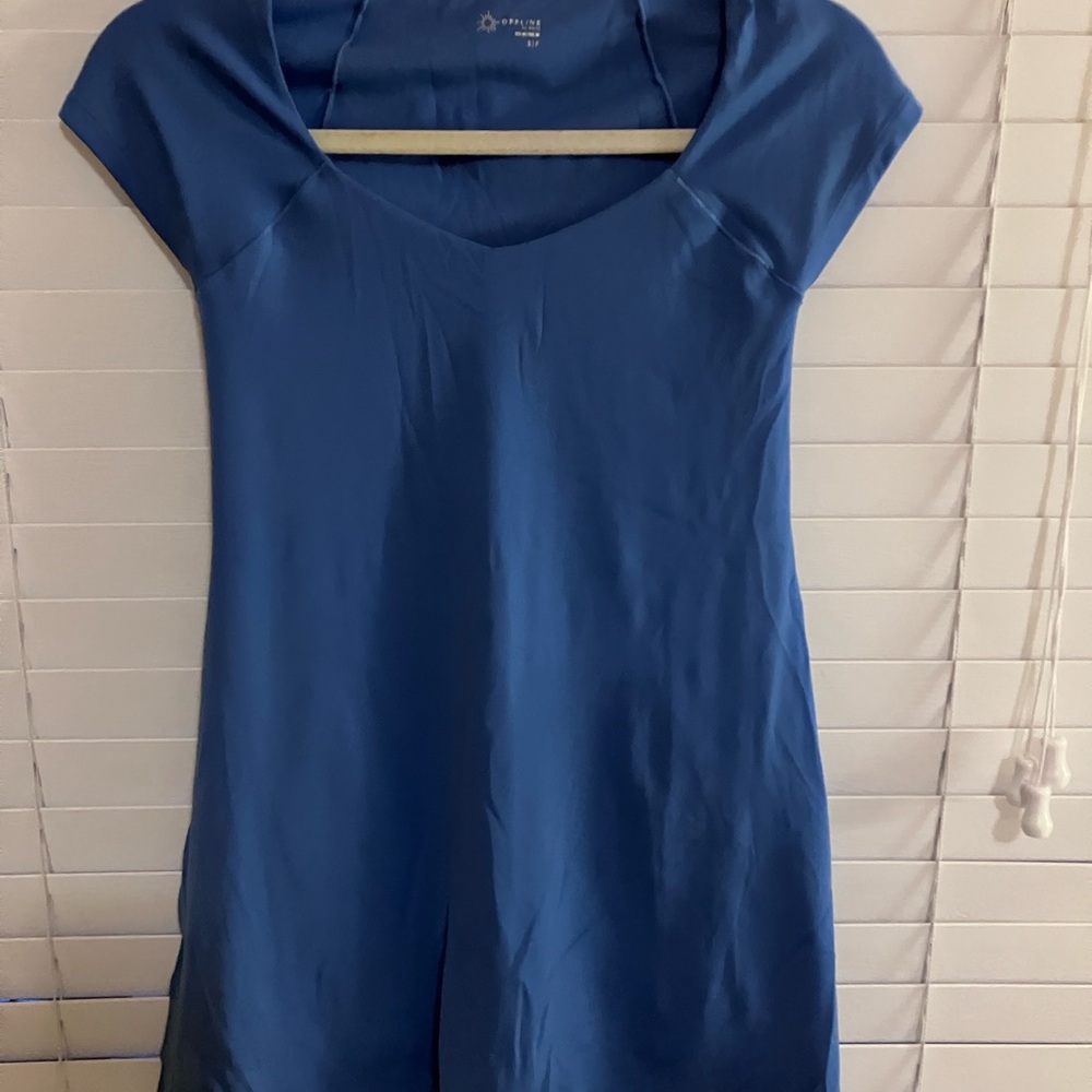 Aerie Offline Blue Athletic Dress